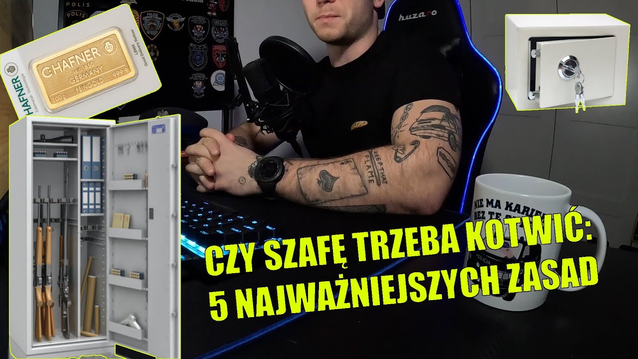 JAK WYBRAĆ SZAFĘ NA KOSZTOWNOŚCI I BROŃ? - 5 NAJWAŻNIEJSZYCH ZASAD