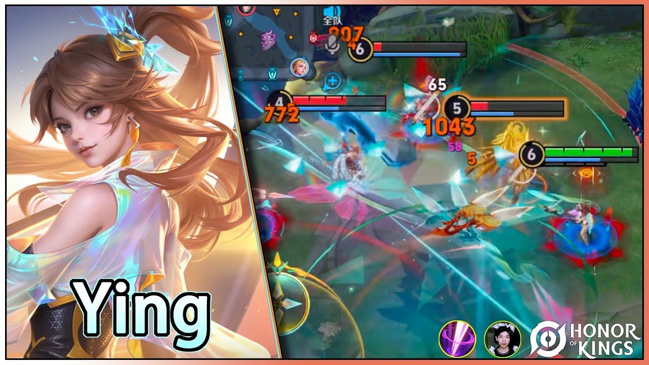 Ying｜This is the coolest skin of Ying so far.｜Esse é o visual mais legal de Ying até agora.｜HOK
