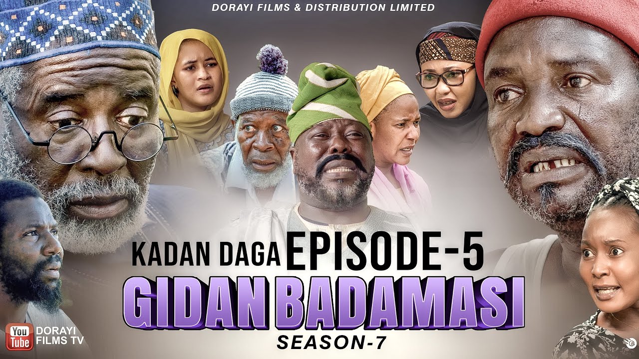 KADAN CIKIN EPISODE 5 GIDAN BADAMASI SEASON 7 NA GOBE JUMU’A KARFE 8:30 NA DARE.