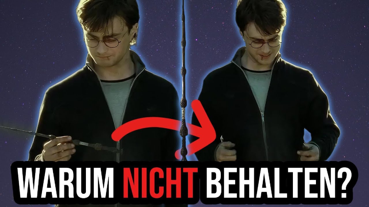 Die DUNKLE Wahrheit &uuml;ber Harry und den Elderstab! 😱 Harry Potter Erkl&auml;rt