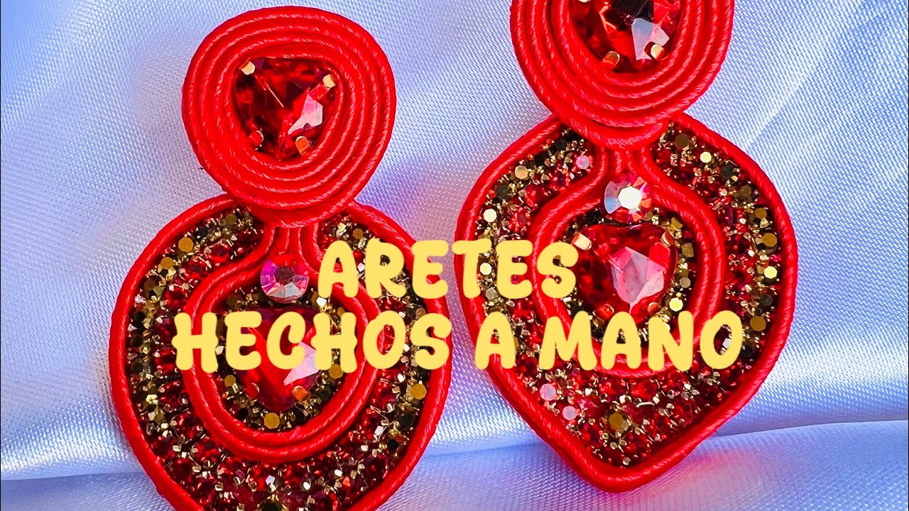 ARETES HECHOS A MANO (SOUTACHE)