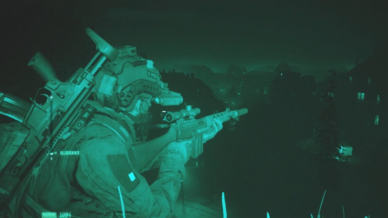 Night Vision Stealth Mission - Going Dark - Call of Duty Modern Warfare