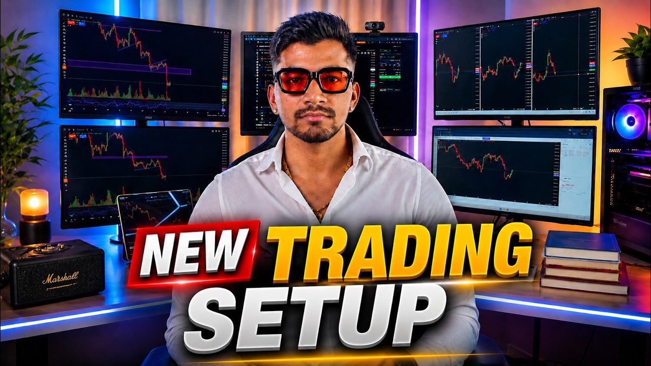 Trading Setup Tour 2026 | Gym + Trading Workstation Setup