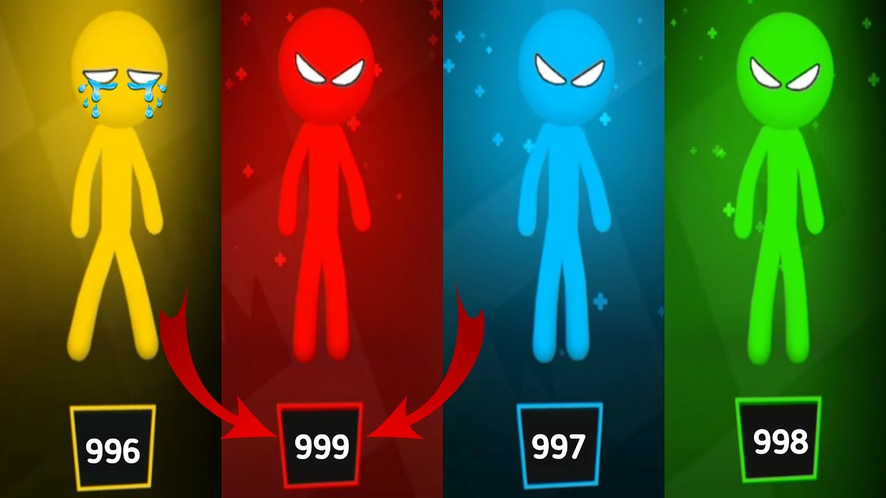 Игра Stickman MINIGAMES: случайный геймплей - Stickman Party 1 2 3 4 игрока #stickmanparty #sticman