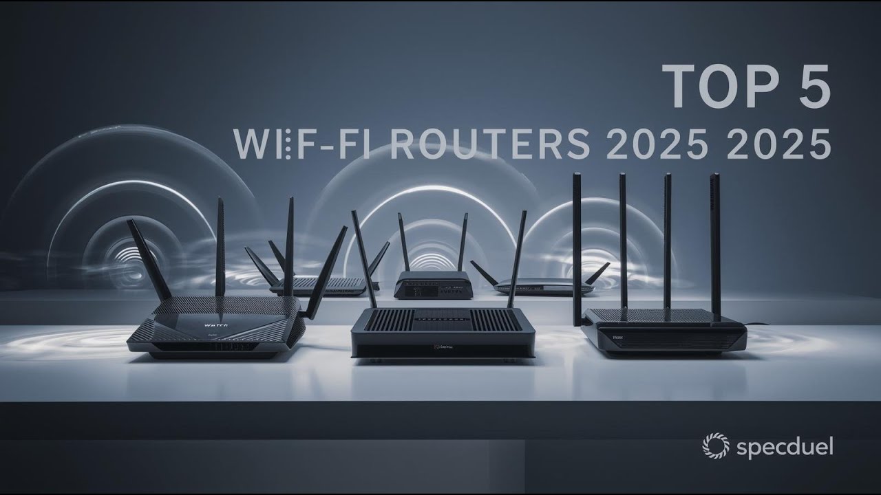 &ldquo;Top 5 Wi-Fi Routers 2025 &mdash; Fastest, Smartest, Most Reliable&rdquo;
