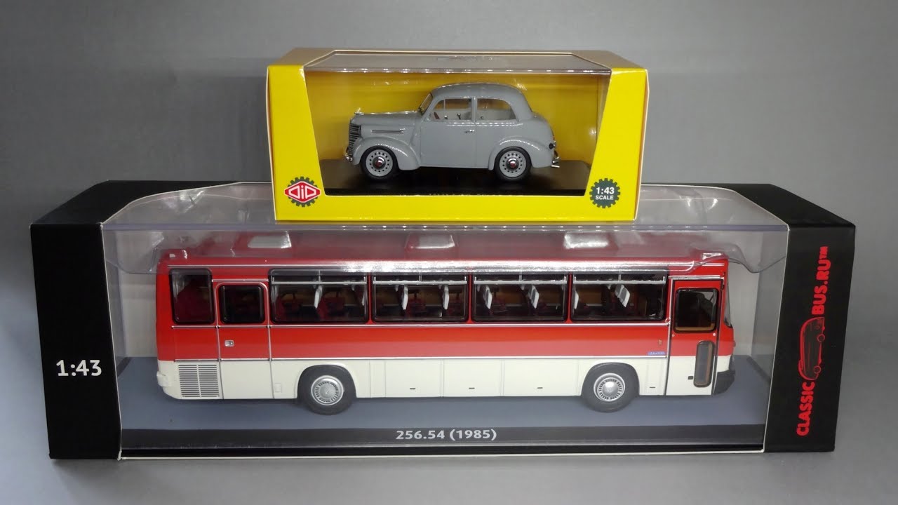 Мои Новинки: Ikarus 256.54 ClassicBus | грузовики ГАЗ DiP Models | ГАЗ-22 Волга NEO Scale Models
