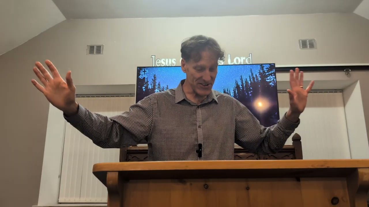 23/11/2025 Evening Sermon ‘Have you come to the One who is the Source of all authority?’ 