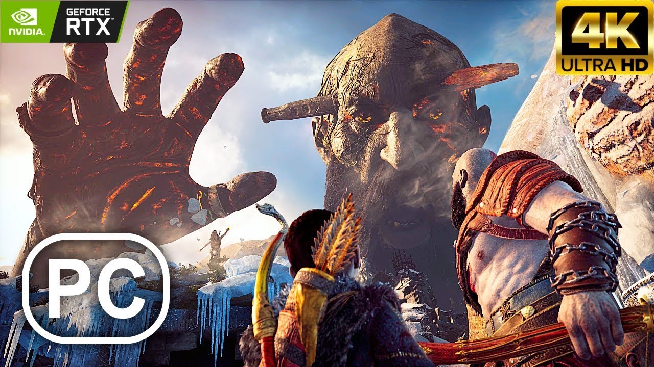 GOD OF WAR Final Boss Fight & Ending 4K ULTRA HD