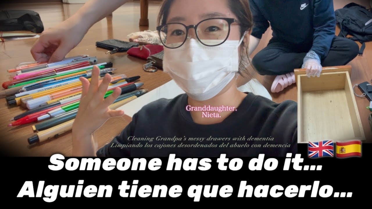 [eng,esp] ✨🧹Cleaning Grandpa’s Drawers with Dementia | Limpiando los Cajones del Abuelo con Demencia