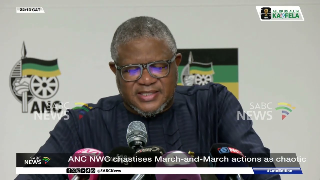 ANC NWC chastises March-and-March actions as chaotic