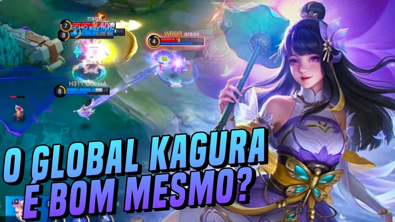 O TOP 1 GLOBAL KAGURA TEM MAIS DE MIL ESTRELAS | MLBB REACT TOP GLOBAL