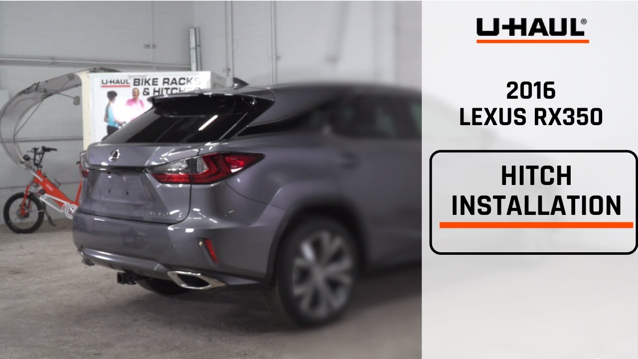 2016 Lexus RX350 Trailer Hitch Installation