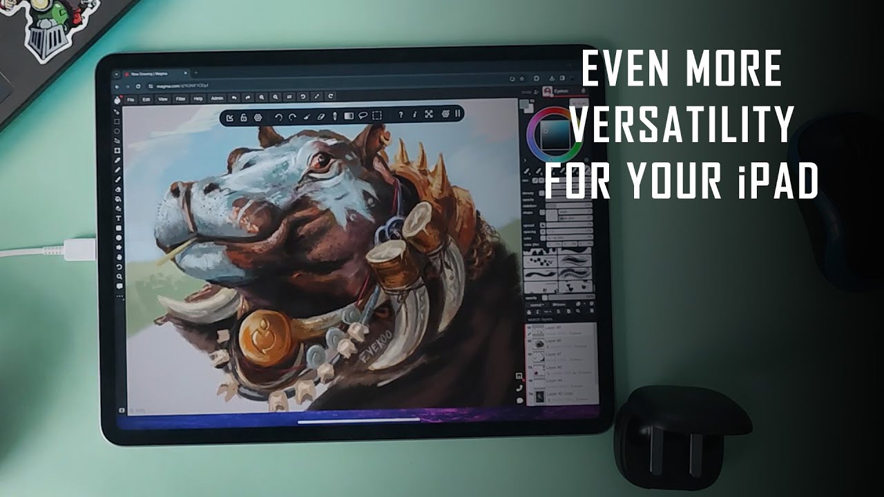 How to use your iPad as a drawing tablet for Windows - with EasyCanvas