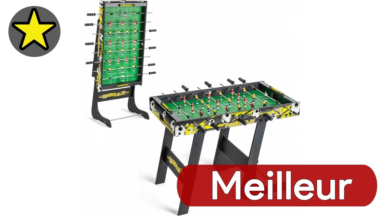 TOP 3 MEILLEUR BABY FOOT PLIABLE 2025