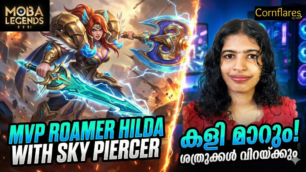 Sky piercer x Hilda 💥🔥| Moba Legends Malyalam| 