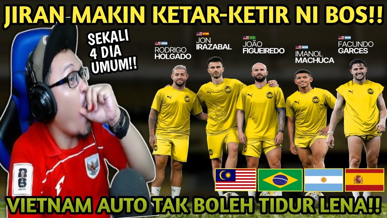PECAHHHHH🔥 BERGERAK DALAM SENYAP‼️ 4 SEKALI UMUM‼️ IMANOL IRAZABL JOAO & RODRIGO 🐯🇲🇾  | Wak Lonjong