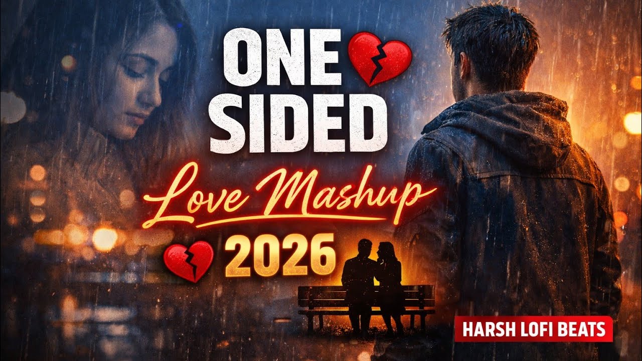 One Sided Love Mashup 2026 💔 | Emotional Hindi LoFi Songs | Harsh Lofi Beats