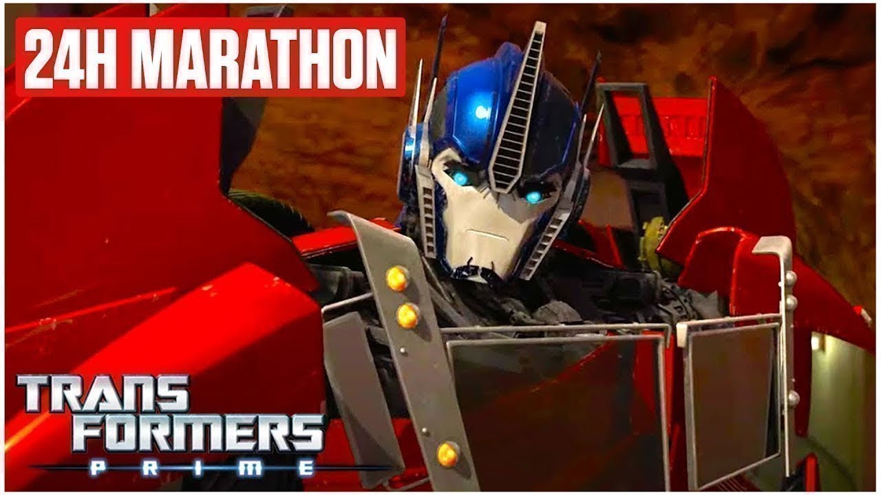 Transformers: Prime COMPLETE SERIES! 24H MARATHON 🔴  |  Full Episodes | Transformers Official