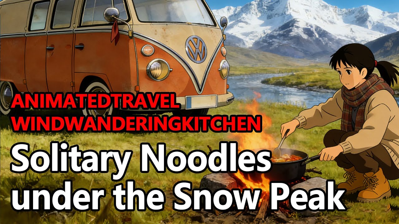 Ghibli Silent Journey: Cooking Alone by a Sacred Mountain Stream | Kaze Kitchen