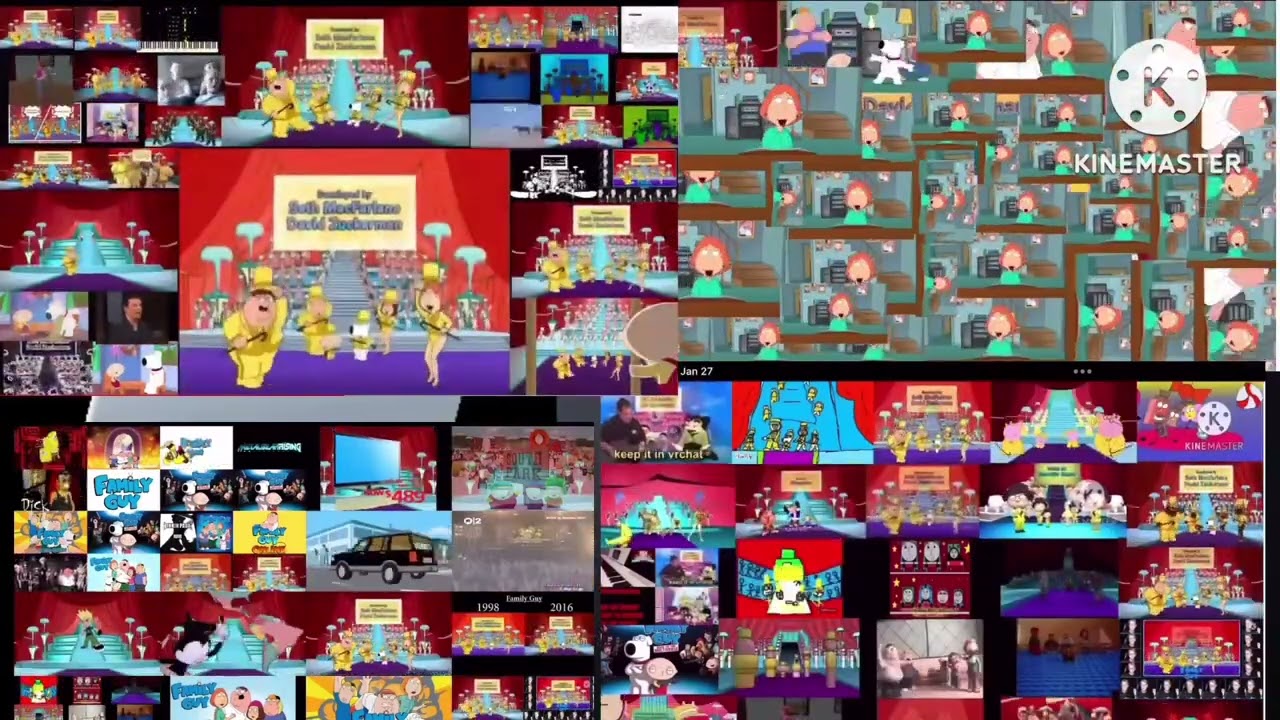 All family guy backwards