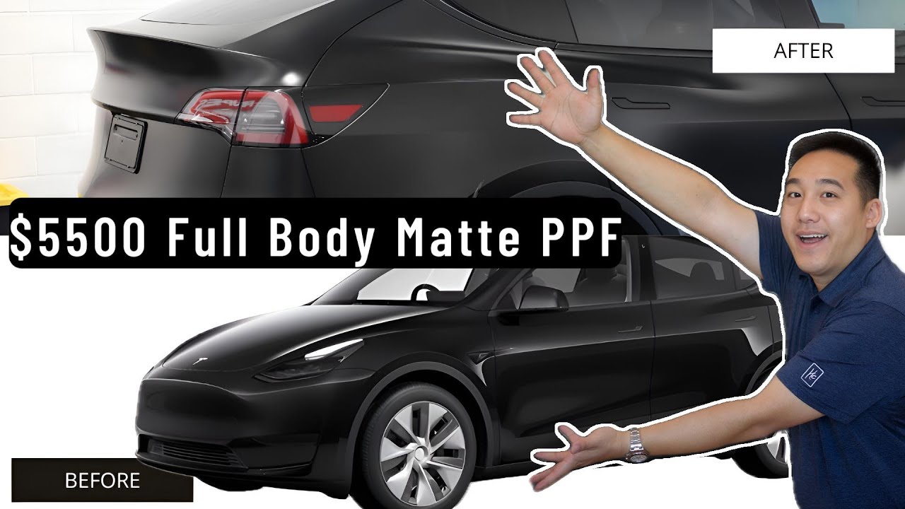 $5500 Full Matte PPF: Is it worth the cost on this Tesla Model Y?