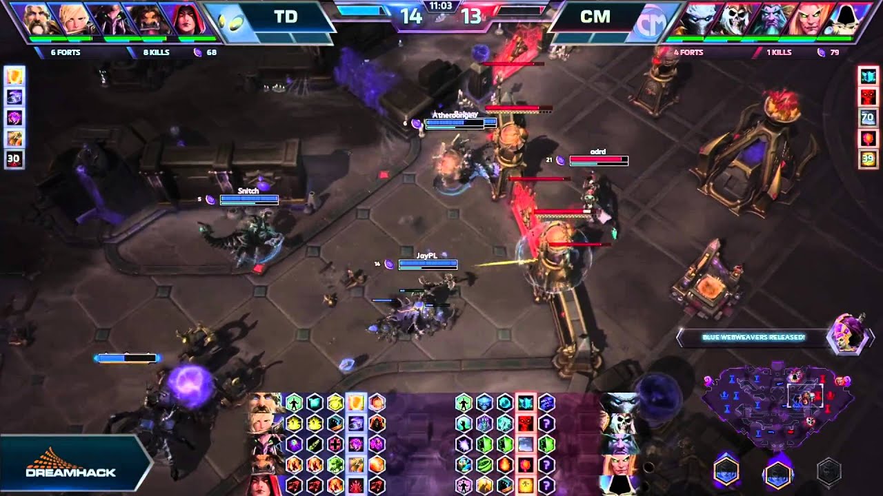 DREAMHACK2015 — Dignitas vs TCM, игра #1