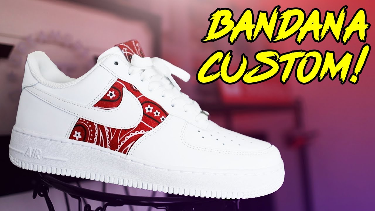 ИНСТРУКЦИЯ ПО ИЗГОТОВЛЕНИЮ КРОССОВКА NIKE AIR FORCE 1 «БАНДАНА»! (ЛЕГКИЙ)