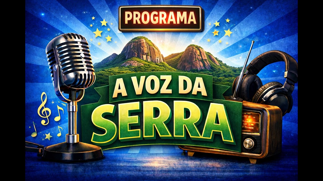 [AO VIVO] A VOZ DA SERRA - 01/03/2026