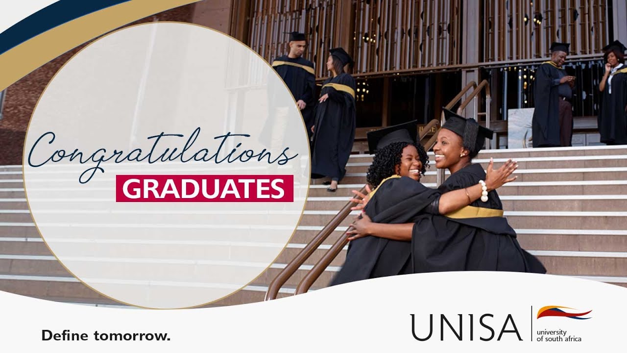 UNISA  Spring Graduations (2 November 2022 - 14h00 Ceremony)