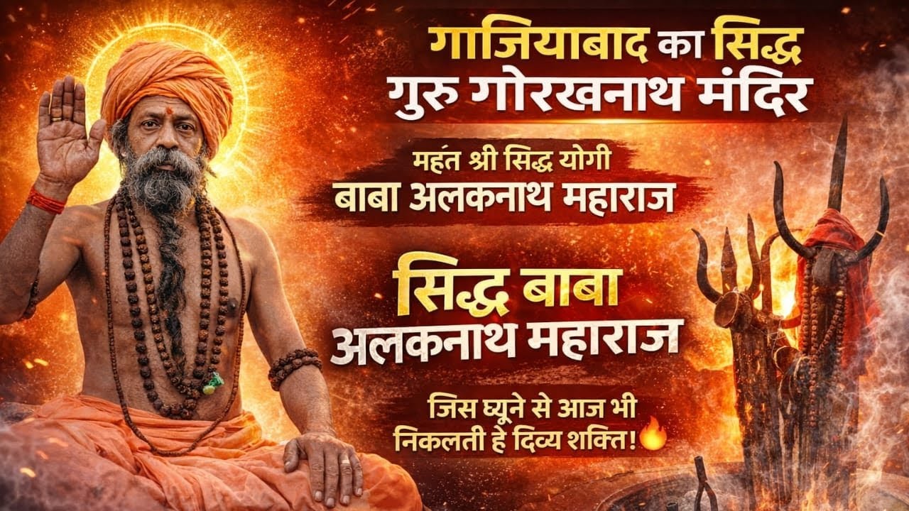 गाजियाबाद का चमत्कारी सिद्ध स्थल 😱 गुरु गोरखनाथ जी का धुना और नीलकंठ महादेव का शिवलिंग!