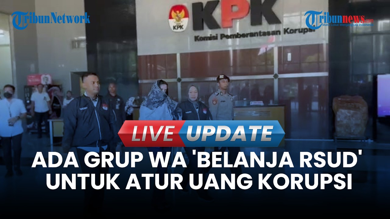 🔴LIVE UPDATE | Terungkap Grup WA 'Belanja RSUD' Bupati Pekalongan Fadia, untuk Atur Uang Korupsi
