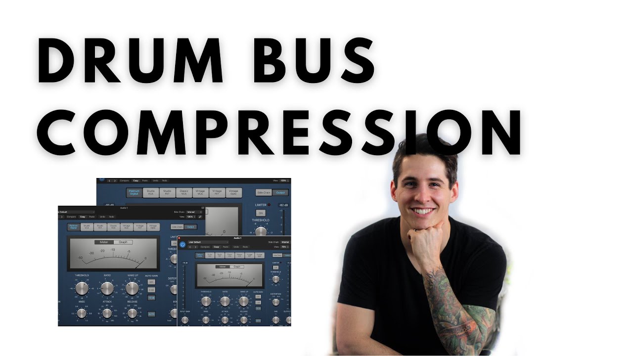 Mixing Drums In Logic Pro X: Drum Bus Compression