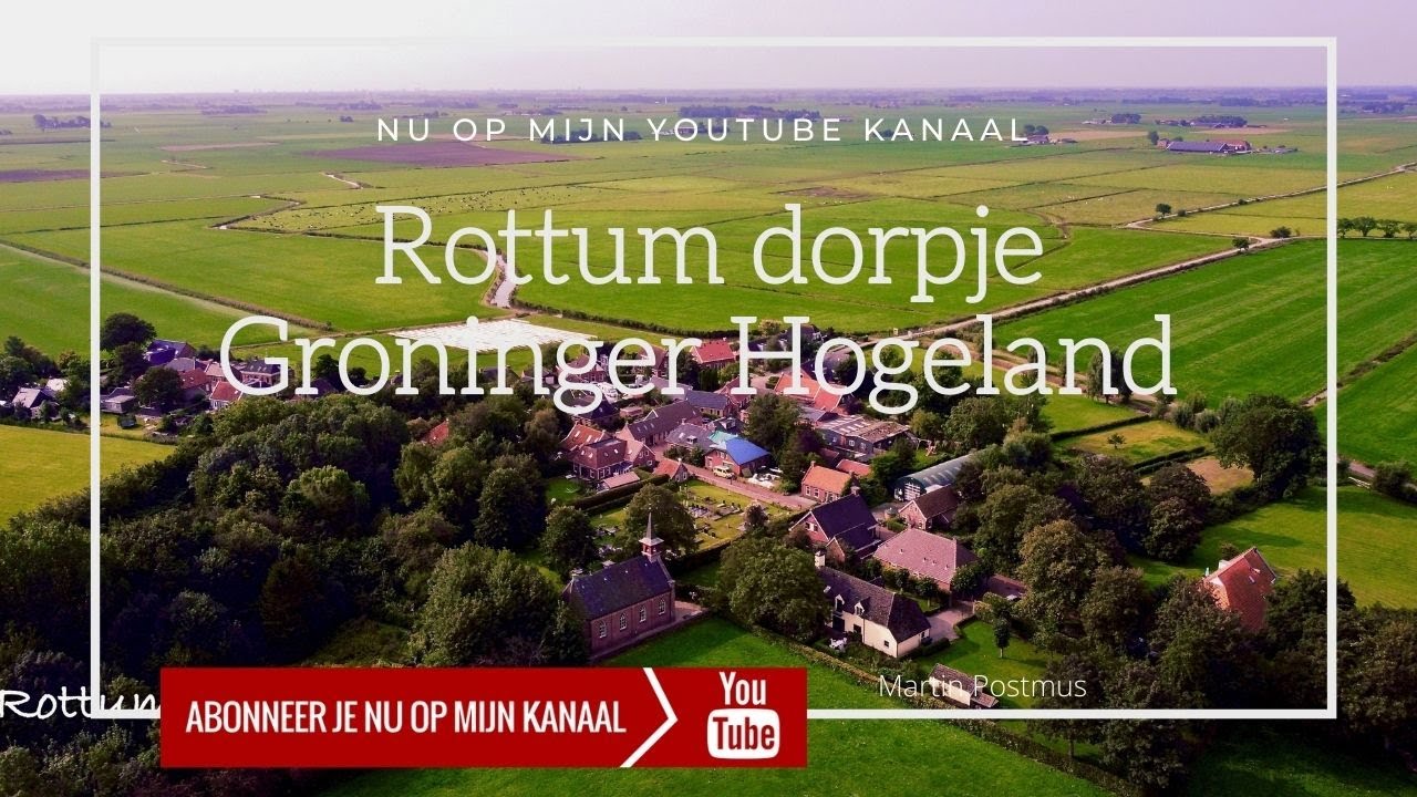 Rottum klein dorpje op het Groninger Hogeland