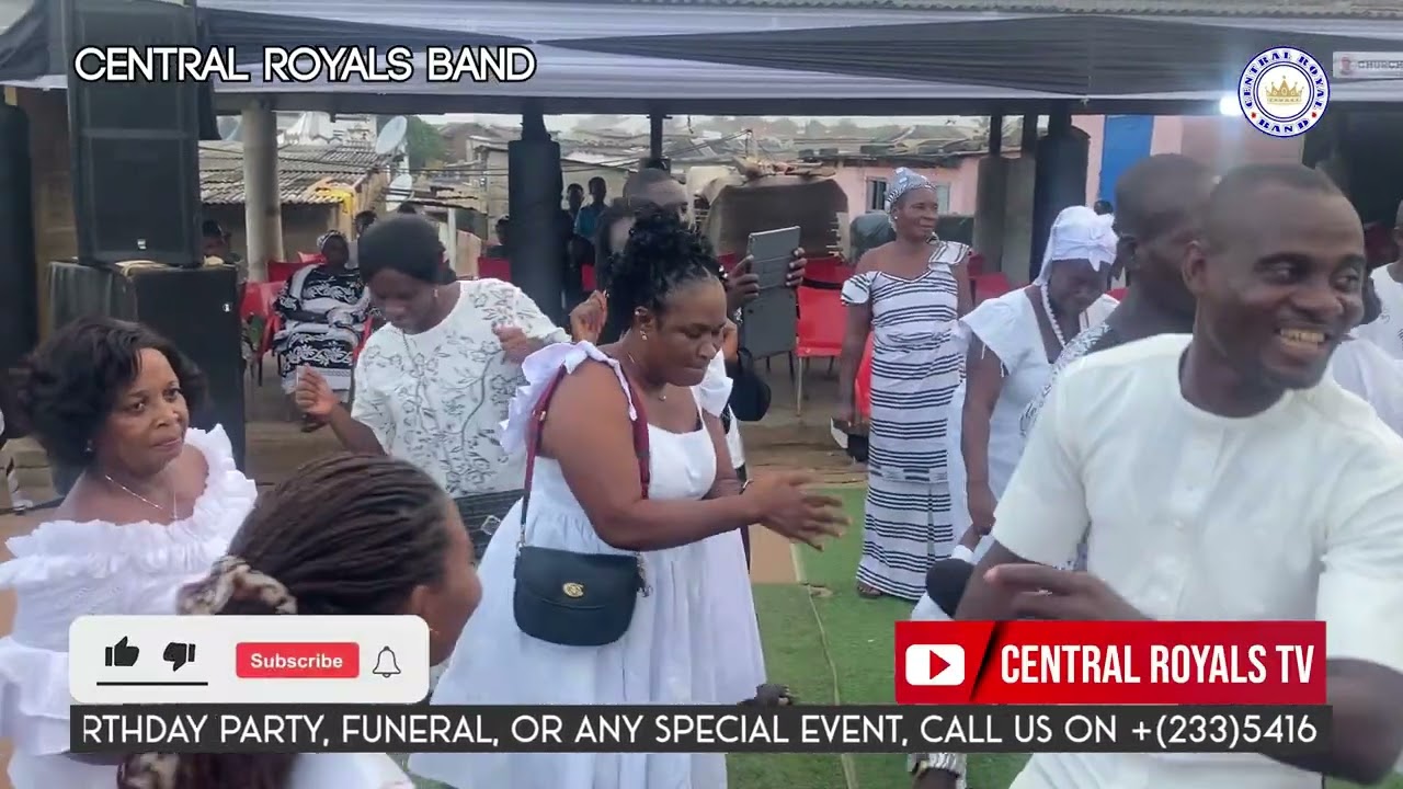 The MOST powerful live highlife performance by Central Royals band for 2025 ft City Boys,Lumba etc