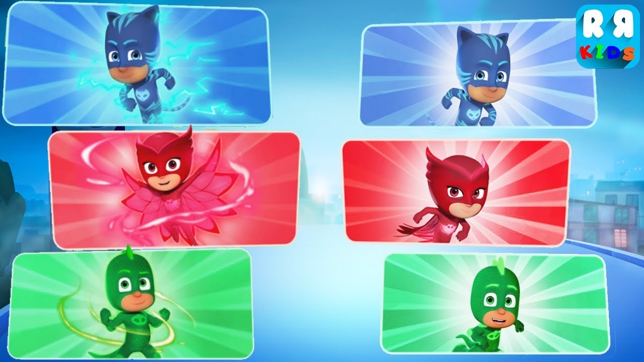 PJ Masks: Super City Run - Pj Masks and Superpower Pj Masks