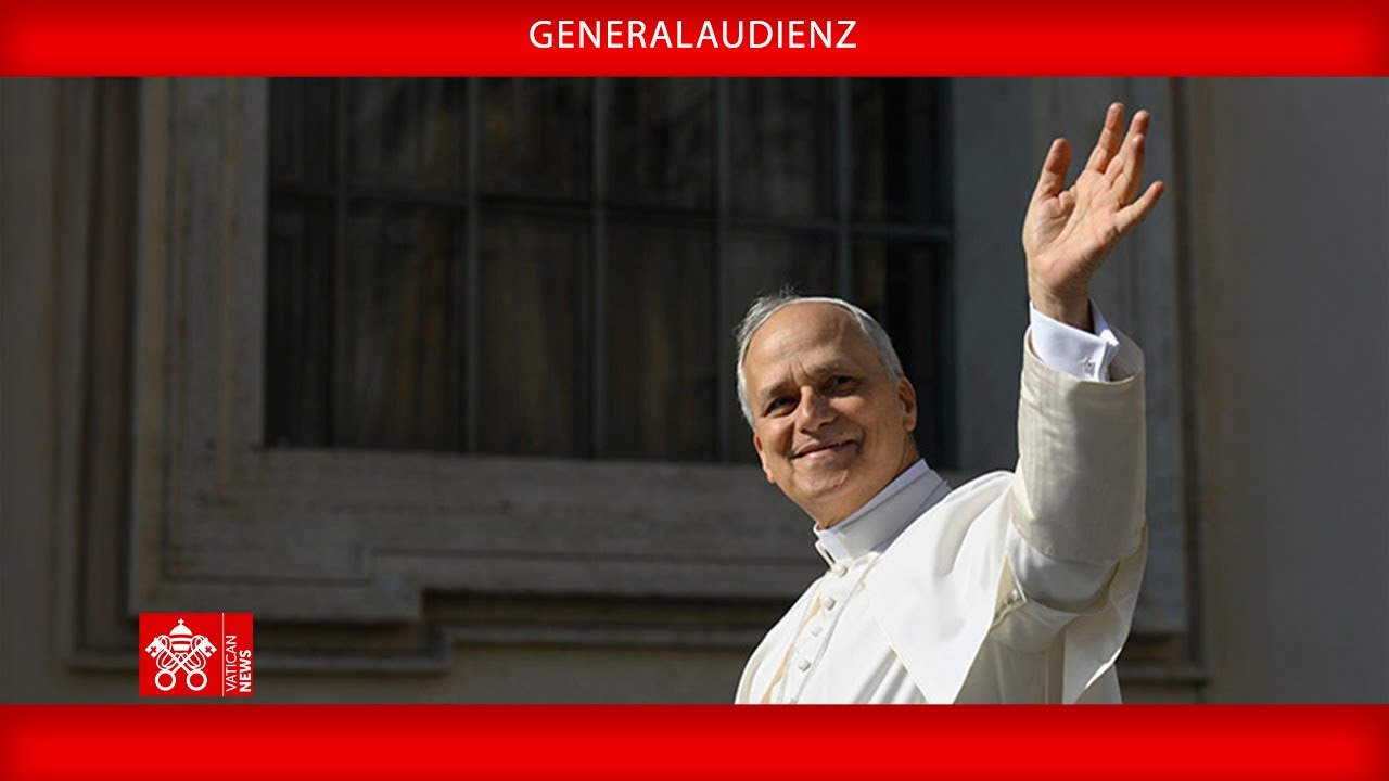 Generalaudienz 11. Juni 2025 - Papst Leo XIV.