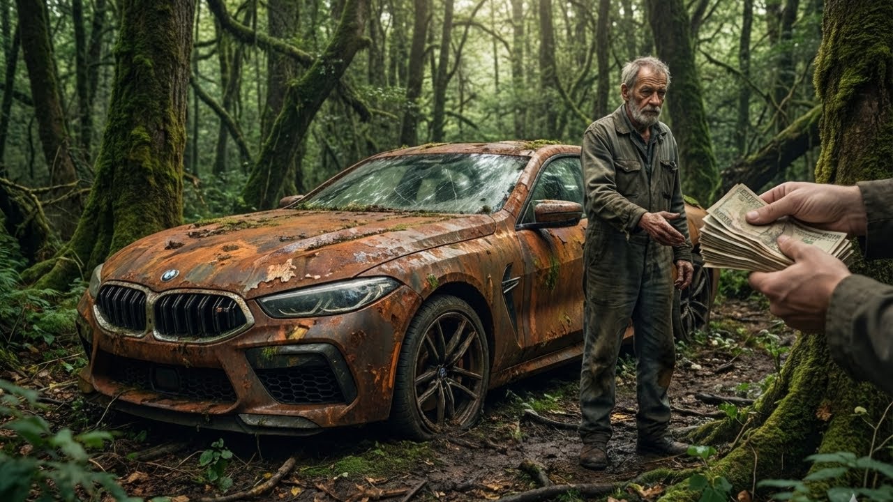 Restoring a DESTROYED 2023 BMW M8! 😱 (Satisfying Deep Clean)