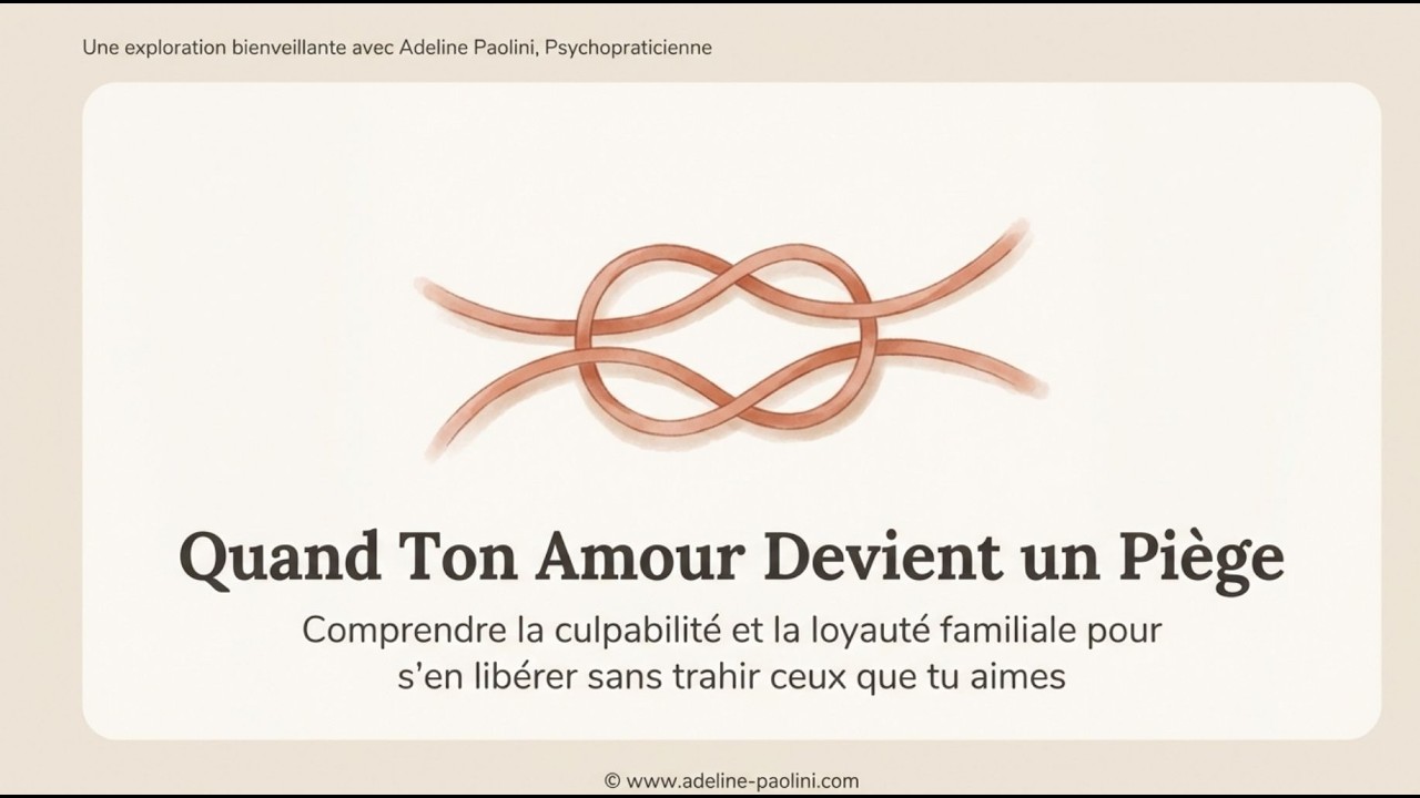 Culpabilité et Loyauté Familiale : Pourquoi Tu N'Arrives Pas à Te Libérer et Comment Y Arriver