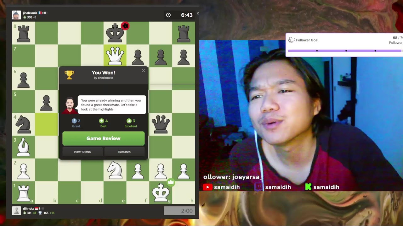 CHESS NOOBPLAYING VIEWERS