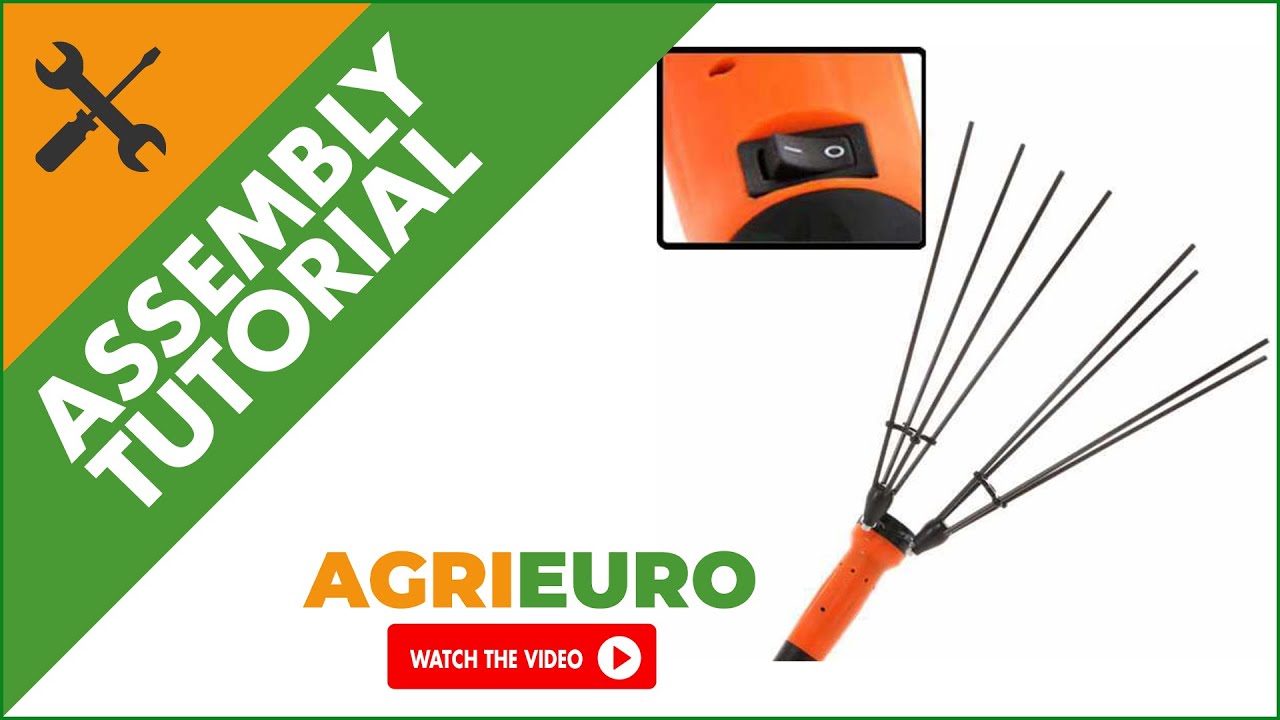 Jolly V12 BASE Electric Olive Harvester -170/310 cm - Assembly turorial