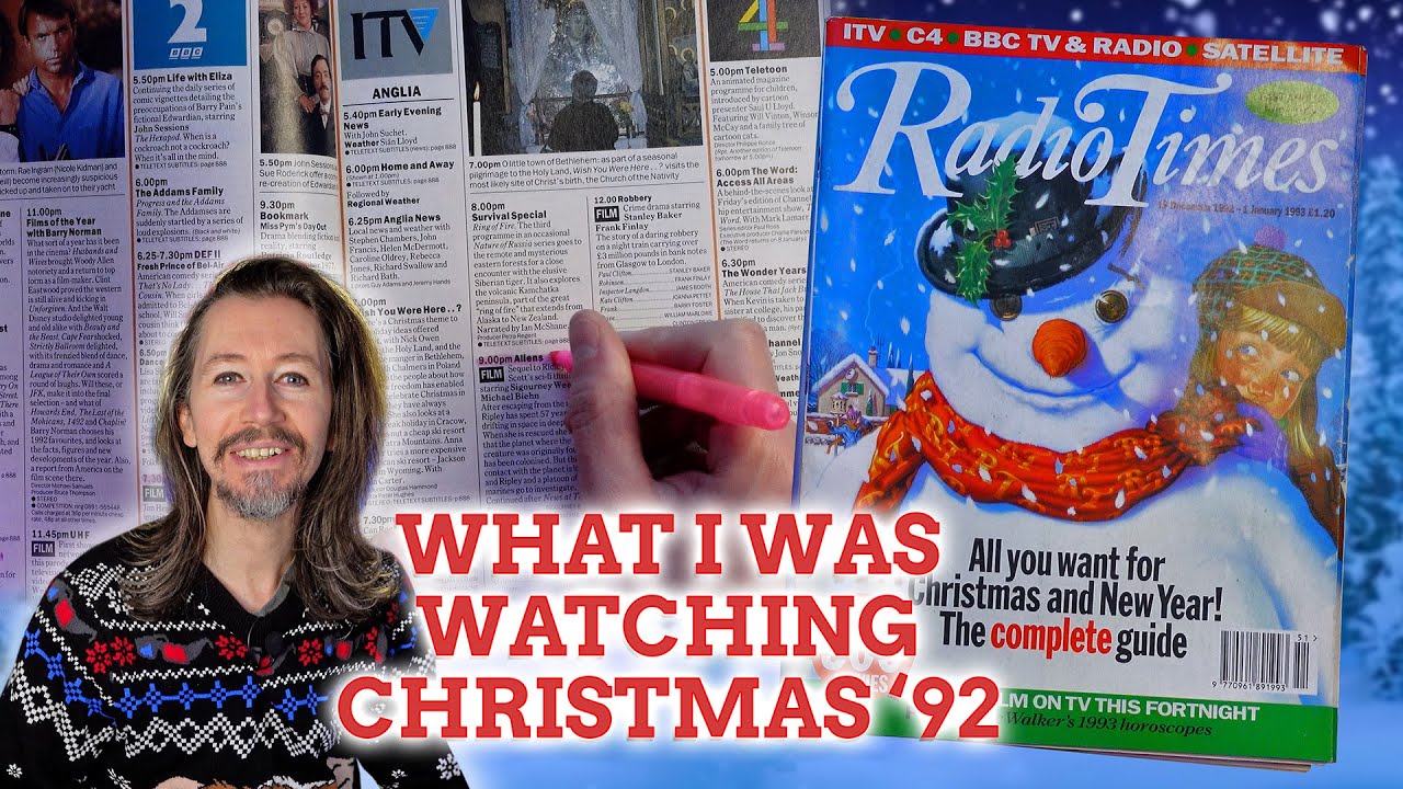 Christmas Radio Times 1992: What I Was Watching in '92