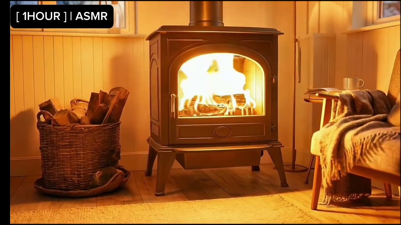 [  珥月花💐 ］| 1HOUR ASMR | 自癒音樂 |  助眠| 燃木🎧🔥