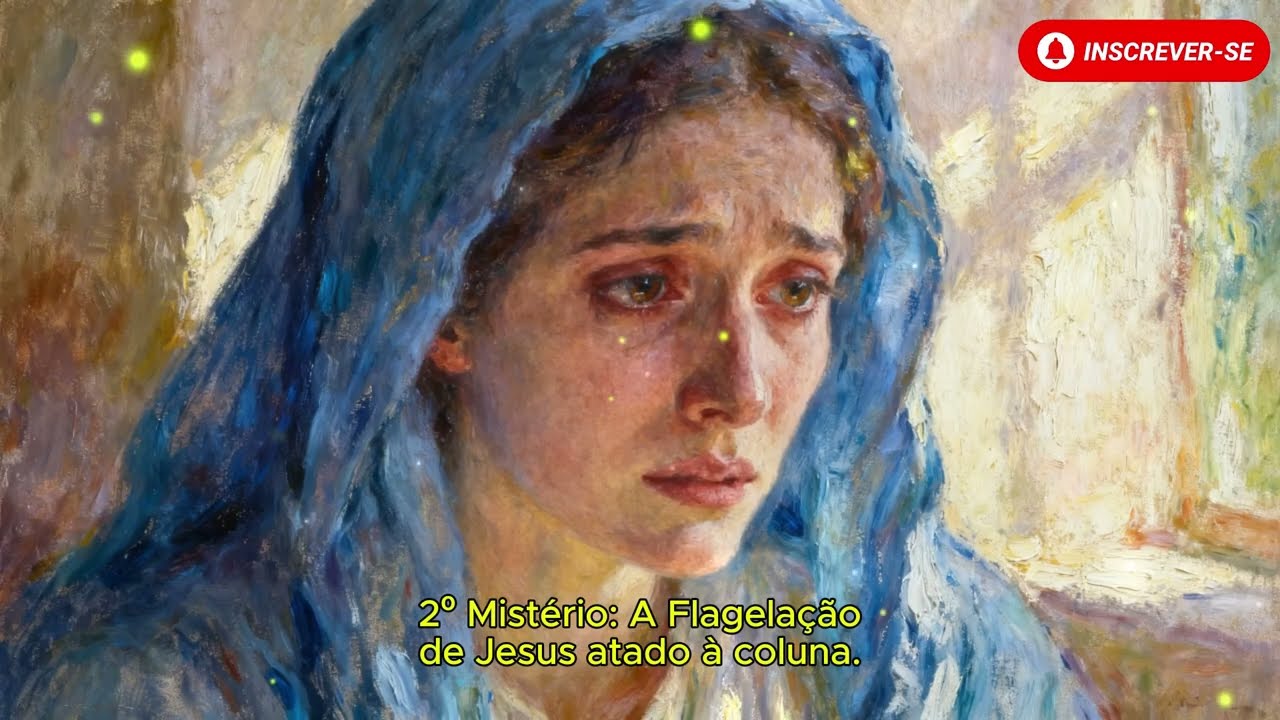 TERÇO DE HOJE - 17/03/2026 - TERÇA-FEIRA: MISTÉRIOS DOLOROSOS - 18 HORAS • SANTO TERÇO