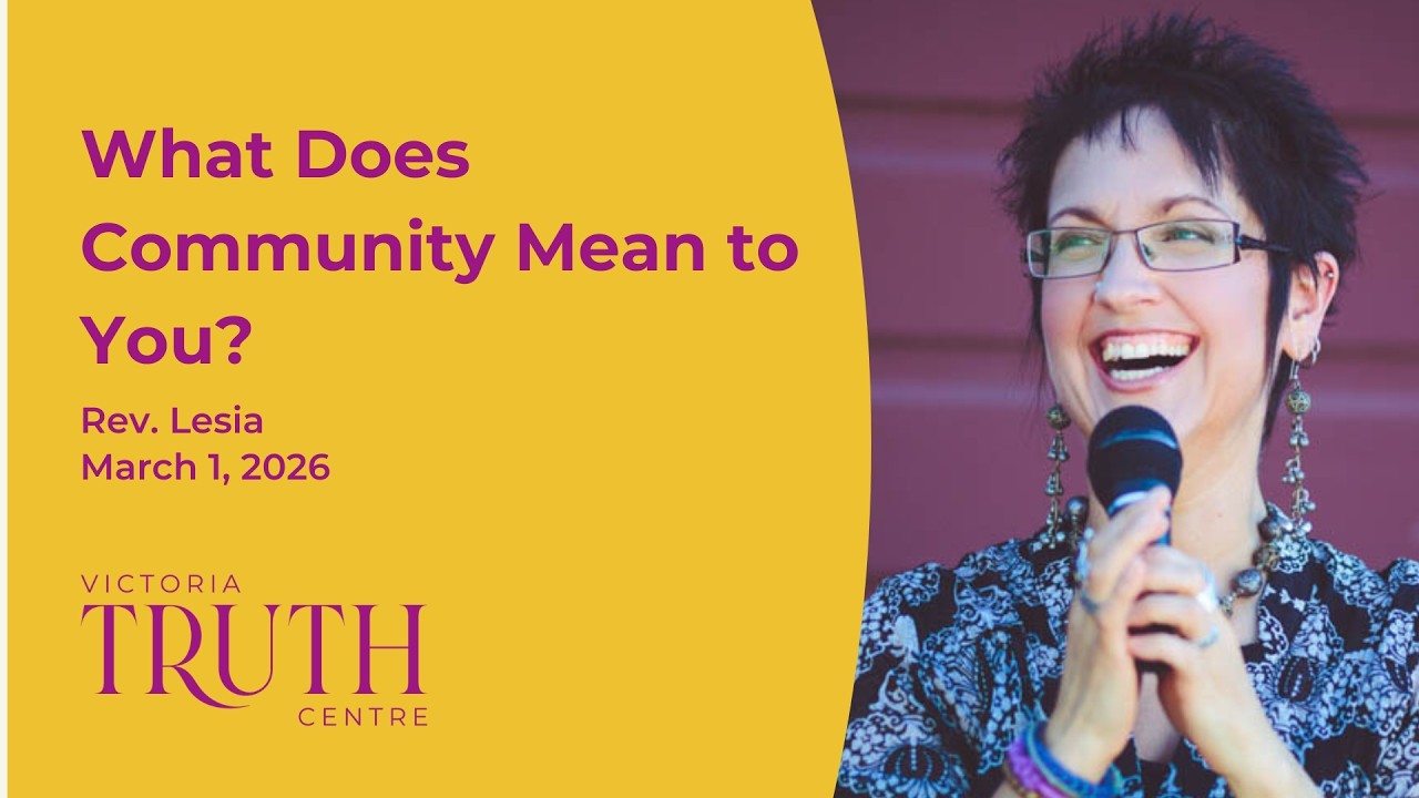 “What Does Community Mean to You?” | with Rev. Lesia