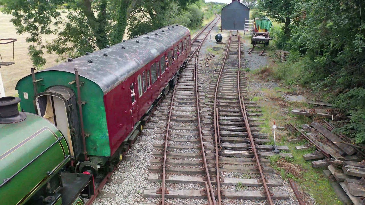 Helston Railway 2021 4k by drone