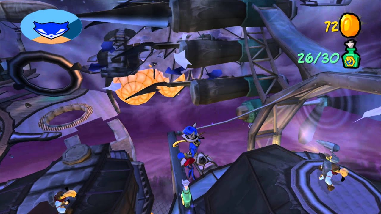 Sly 2: Band of Thieves 100% - #77 - Anatomy for Disaster - Bottle & Treasure Locations