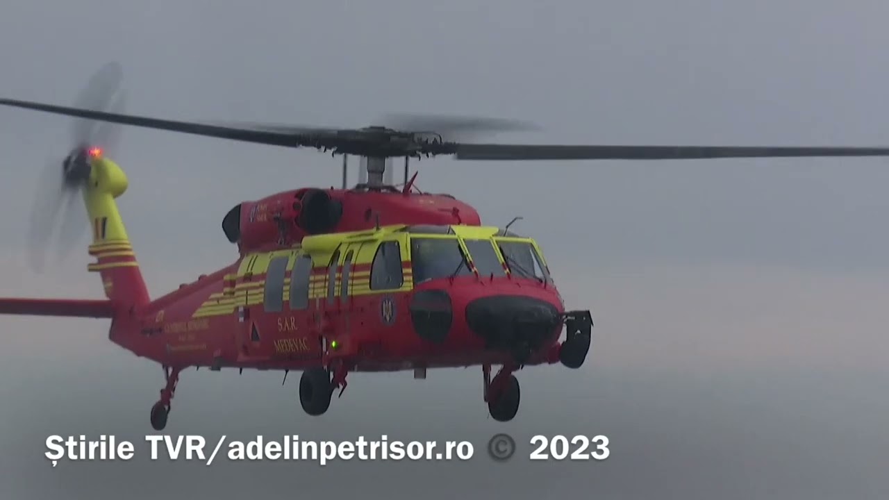 Premieră! Elicopterele Black Hawk, ale Ministerului de Interne, pe deasupra Arcului de Triumf