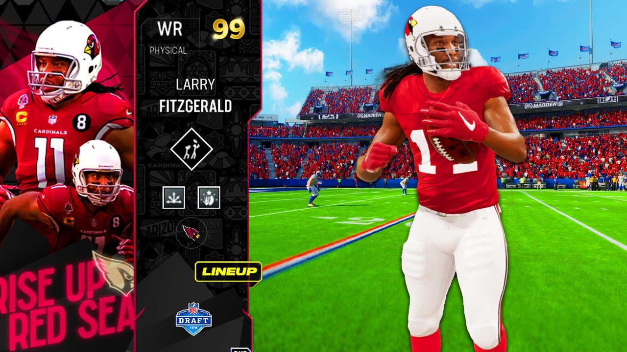 99 Larry Fitzgerald is UNSTOPPABLE in Madden 24!