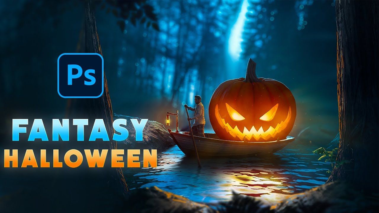 Halloween Fantasy | Photo Manipulation | October Special | Photoshop Tutorial