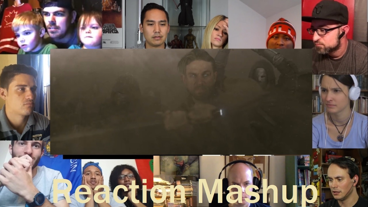 King Arthur -  Legend of The Sword   Official Trailer REACTION MASHUP